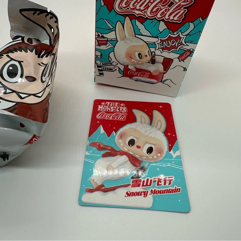 New Pop Mart Labubu The Monsters Coca Cola Series Confirmed Snowy Mountain